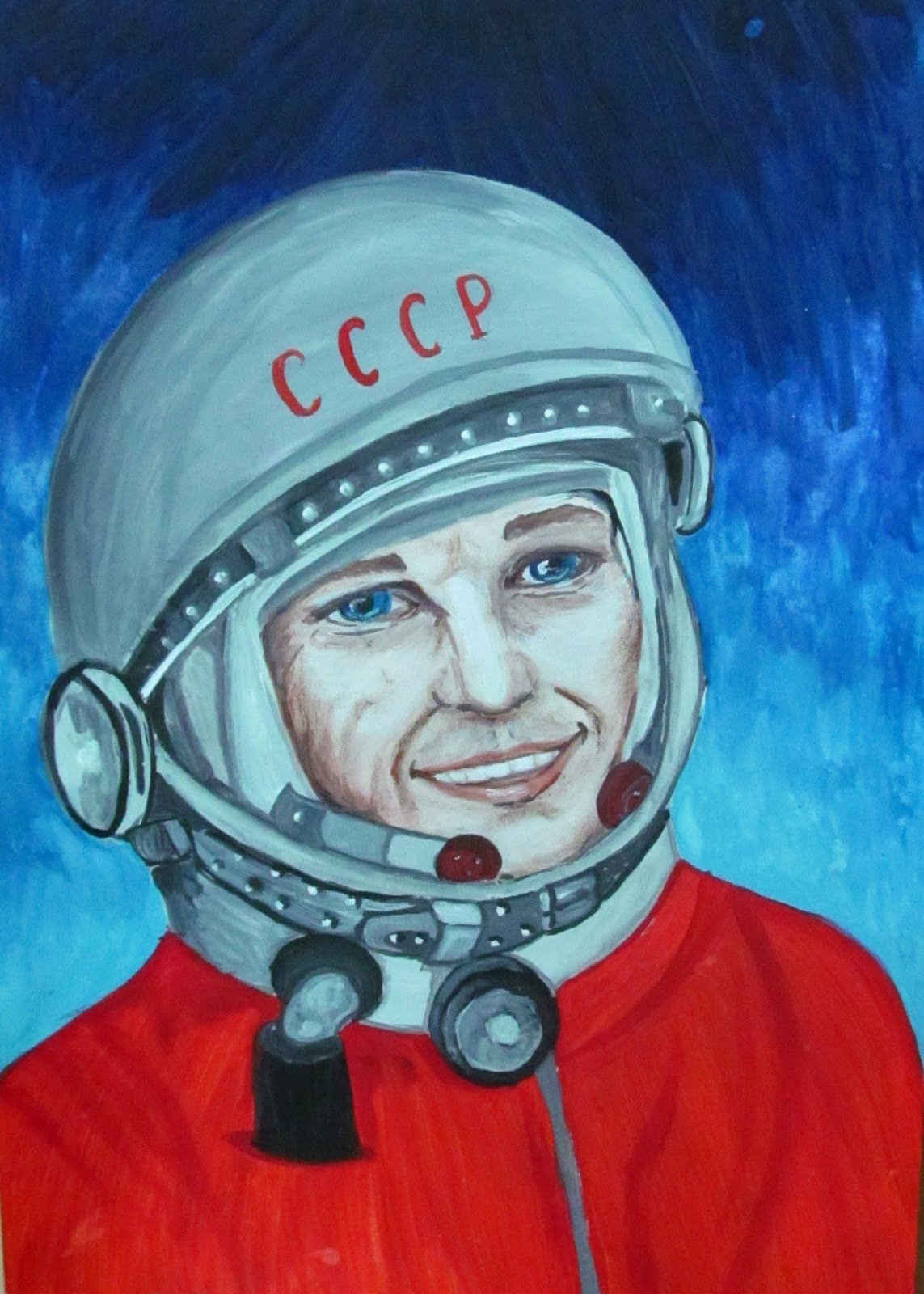 Рисунок гагарина